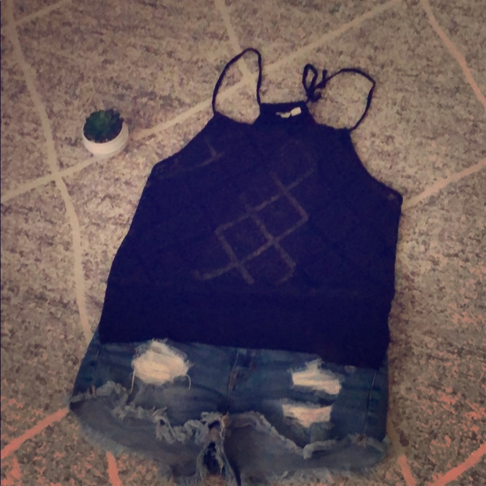 Open Back Roxy Top